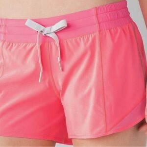 Lululemon Hotty Hot shorts size 4 hot pink.  Gently worn.